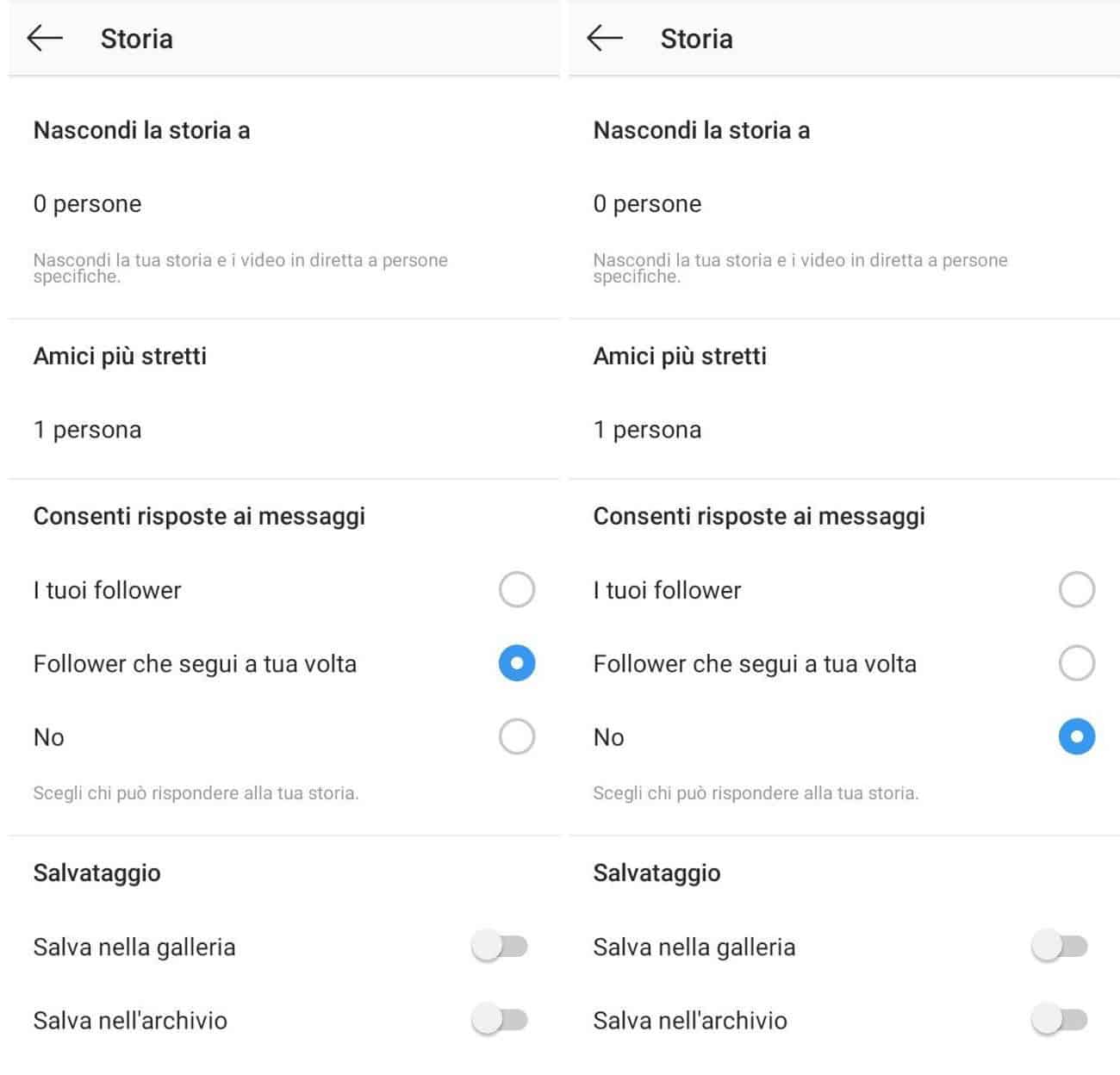come togliere i commenti da una diretta Instagram disattivazione risposte