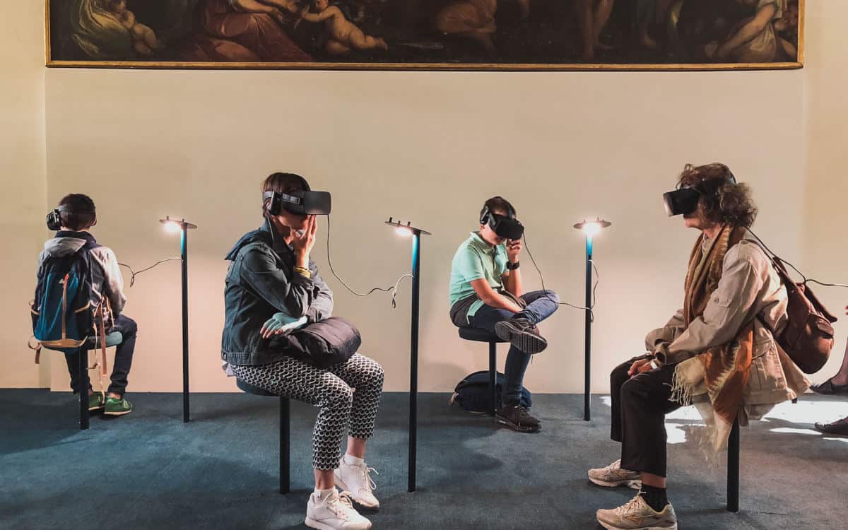 come visitare i musei online esempio tecnologia VR