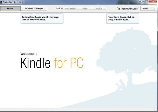 come leggere eBook app Kindle PC