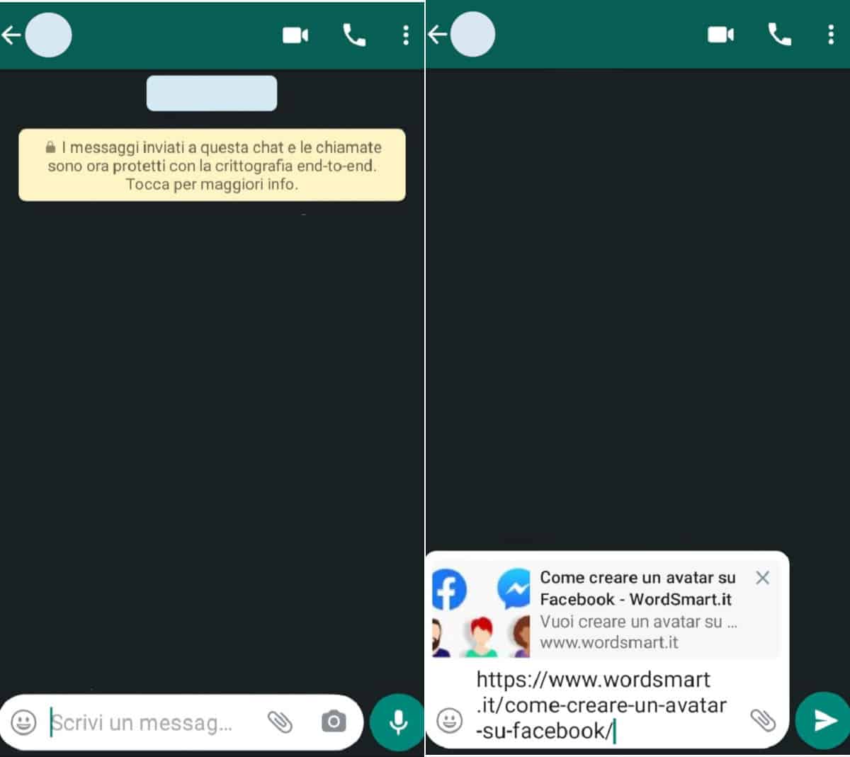 come riconoscere una fake news anteprima URL WhatsApp