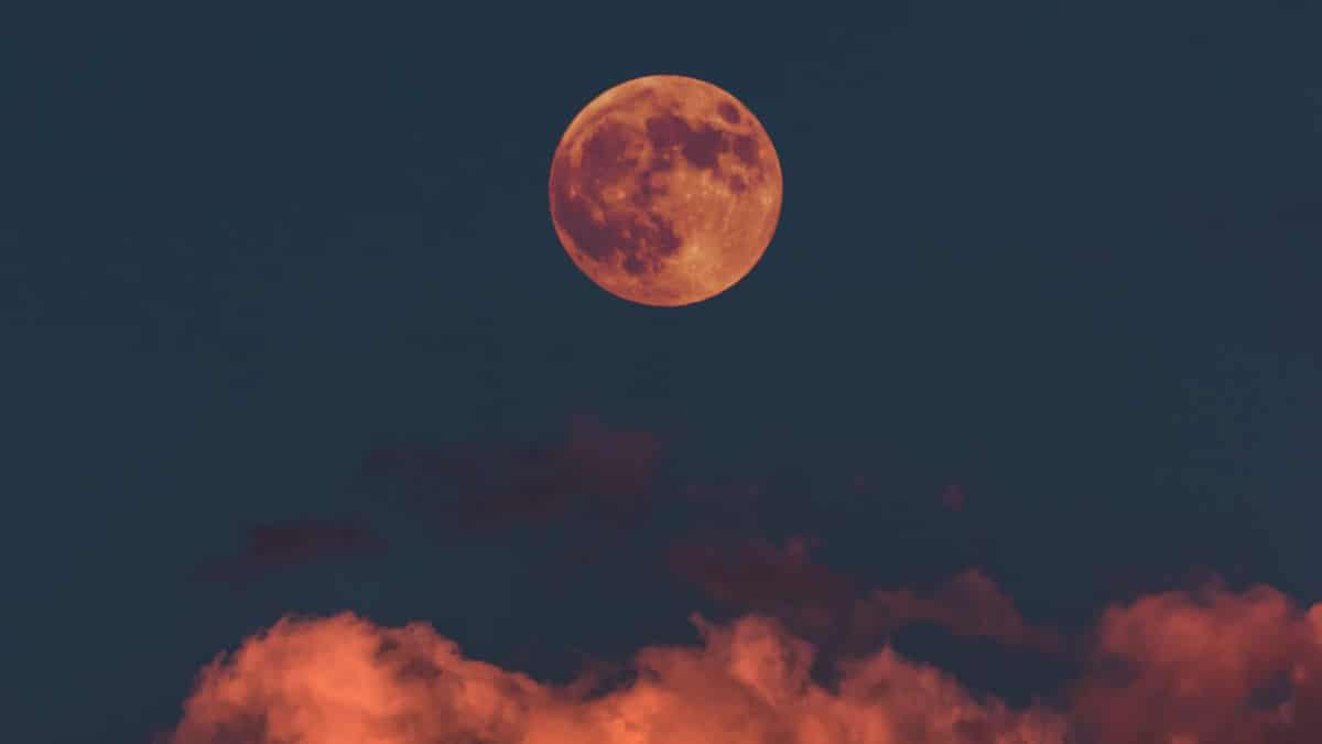 come fotografare la Luna rossa