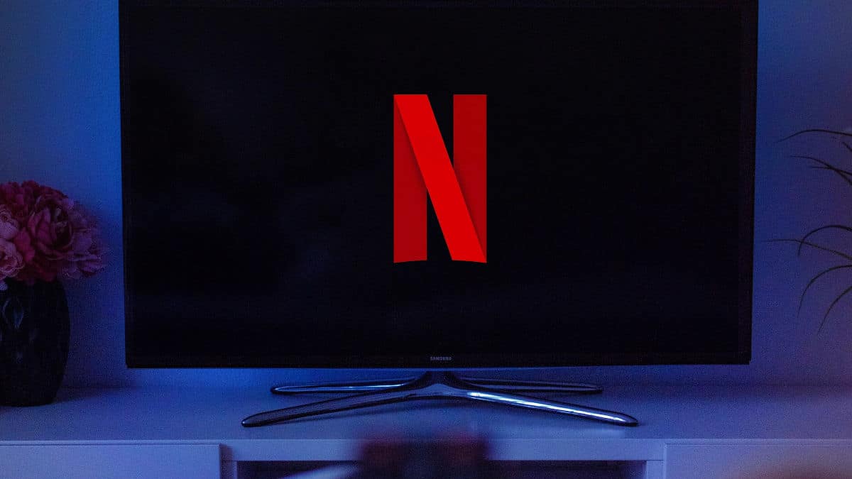 accesso a Netflix su TV schermata di caricamento