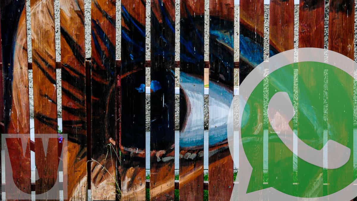 occhio con immagine di WhatsApp immagini autodistruttive