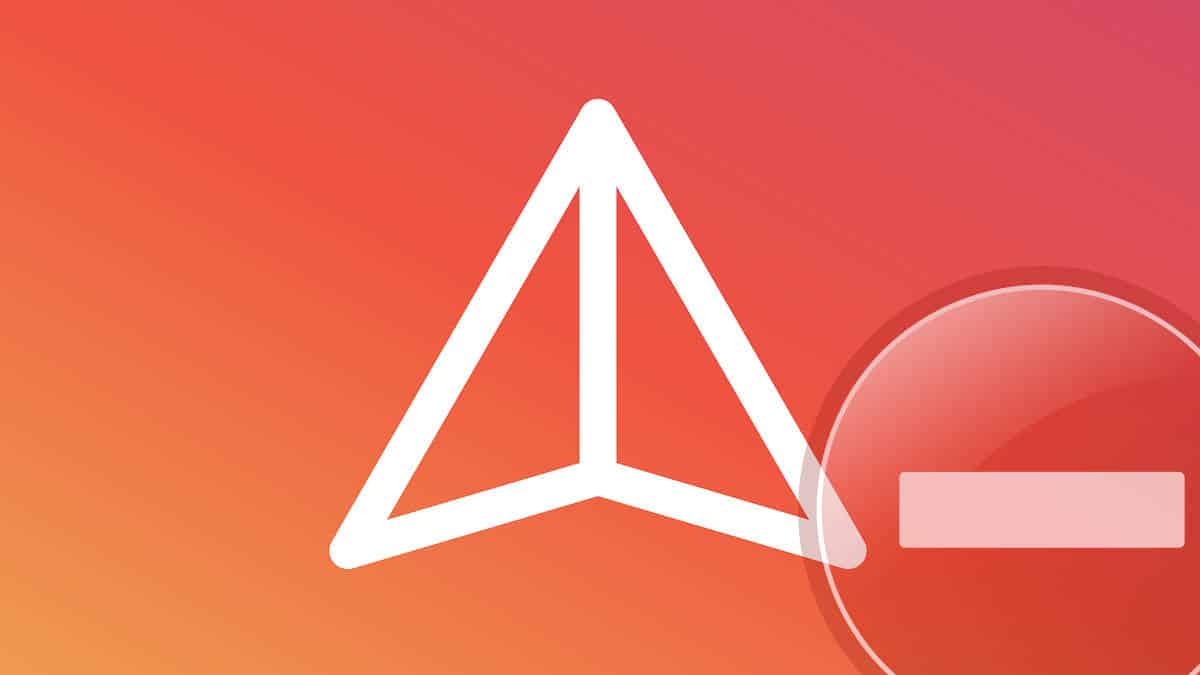 icona Direct Instagram con divieto non farsi aggiungere gruppi