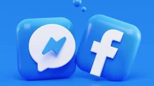 suoni Facebook icone Messenger e Facebook