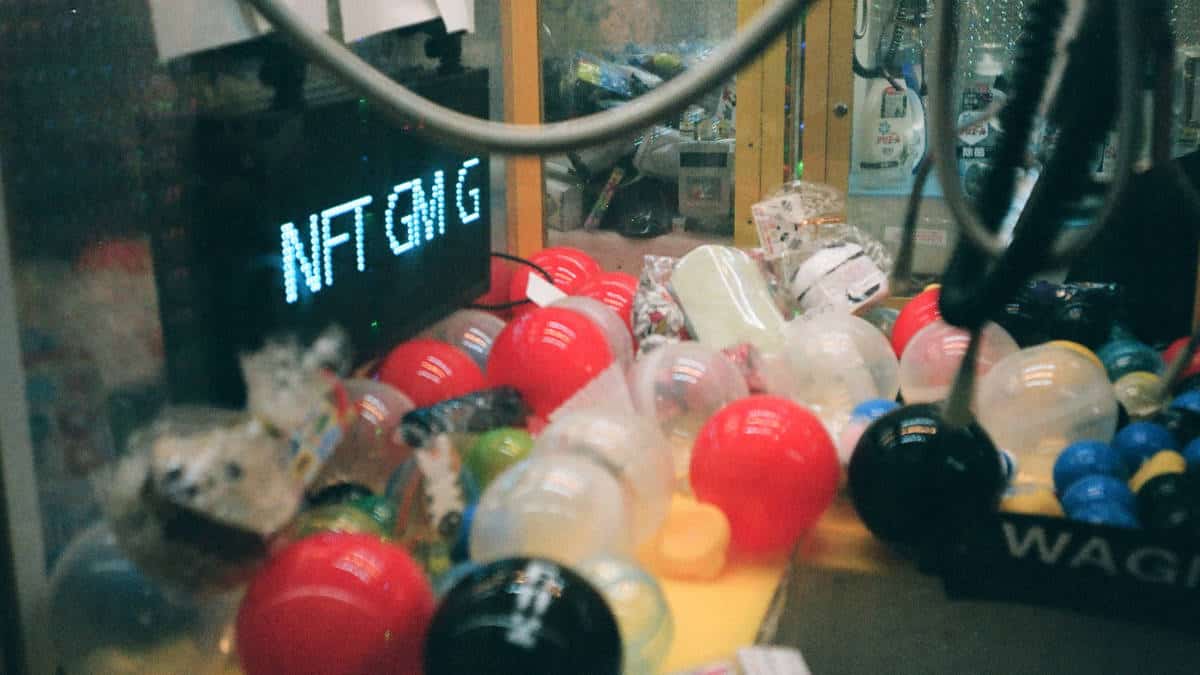 giochi NFT macchina che pesca giocattoli