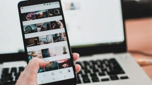 Feed di Instagram su Smartphone