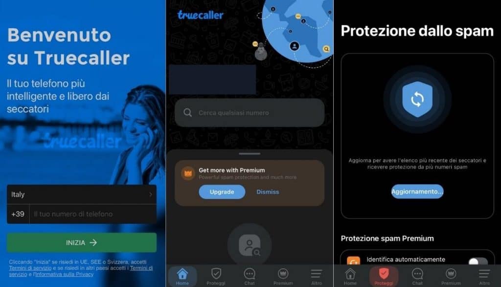 App Truecaller per bloccare chiamate call center