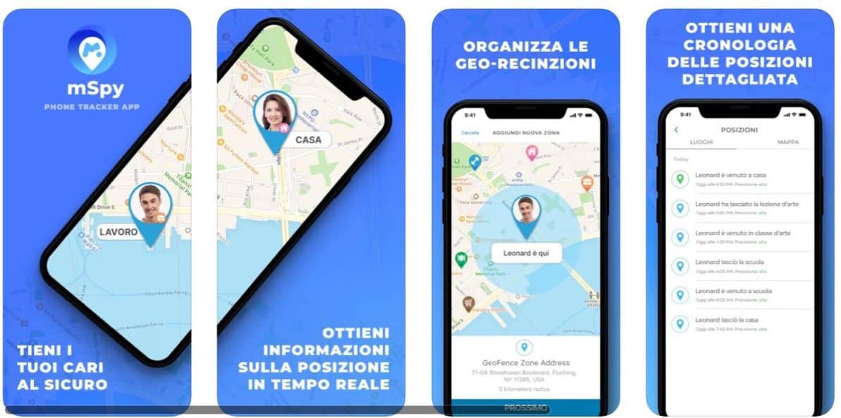 App per monitorare cellulari mSpy