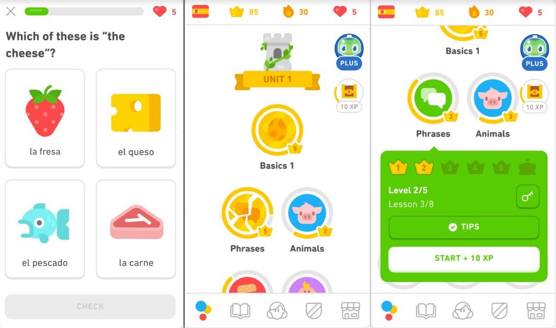 Duolingo, app per imparare l'inglese