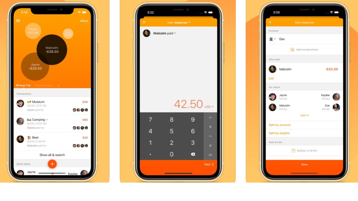 Foto di Settle Up, l'app per condividere le spese con amici