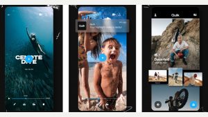 App per montare video con musica gratis Quik